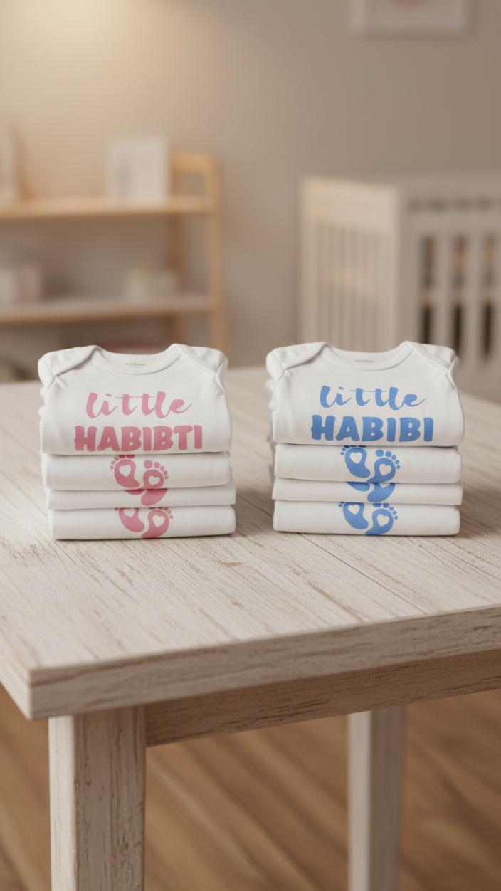 Little Habibi & Habibti Bodysuit