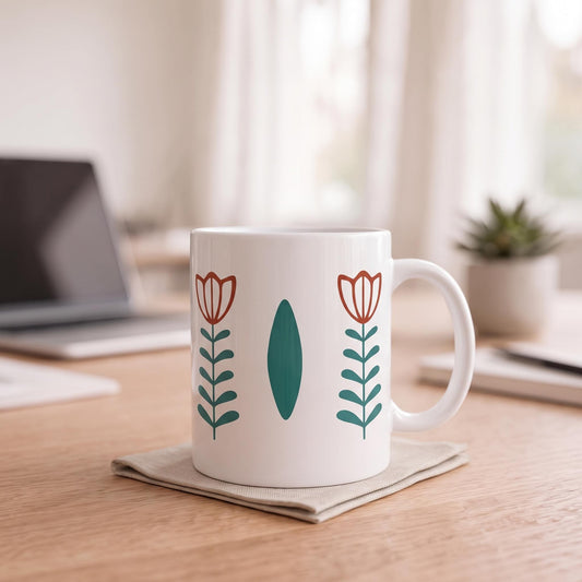 Arabic Finjan Shaffe Ceramic Mug