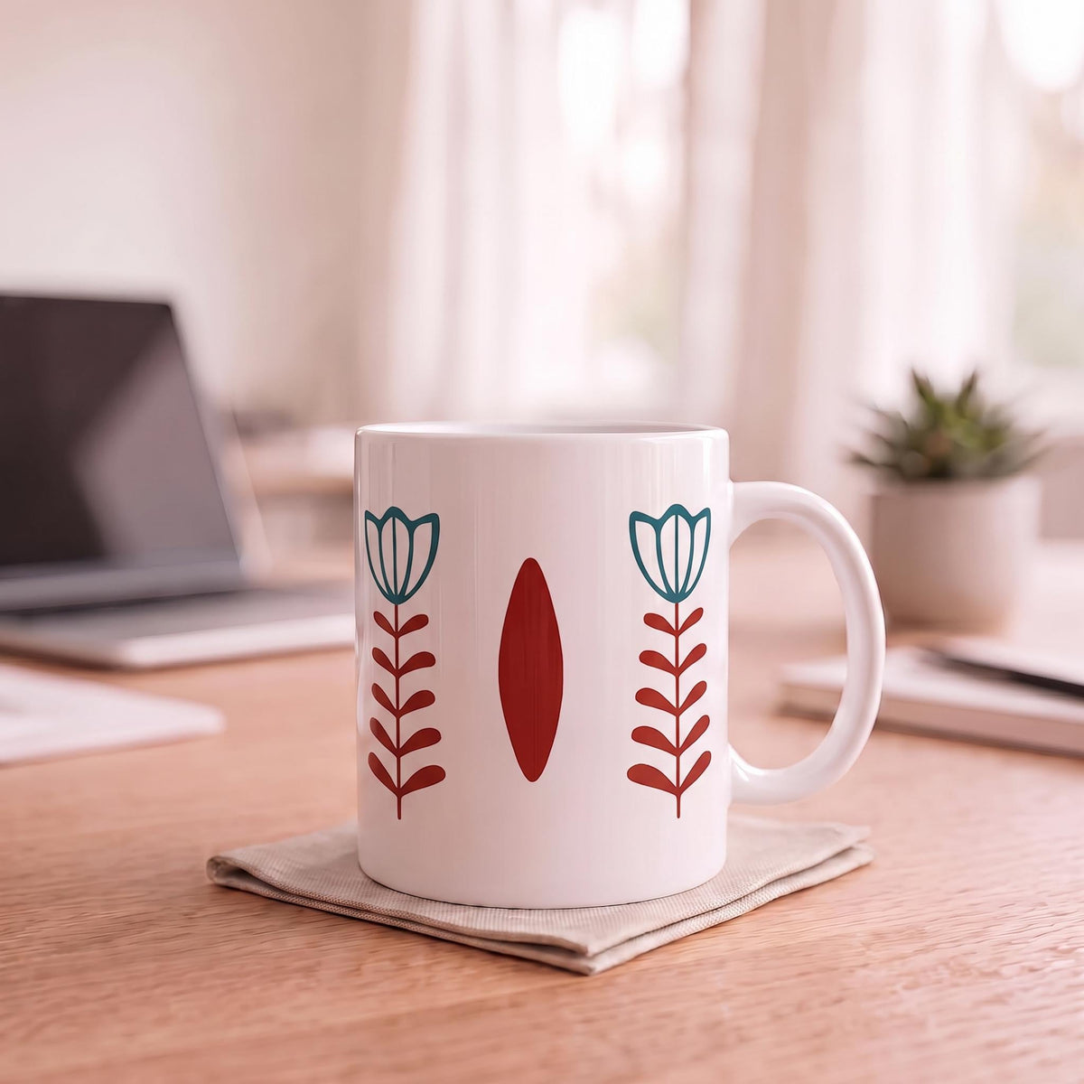 Arabic Finjan Shaffe Ceramic Mug