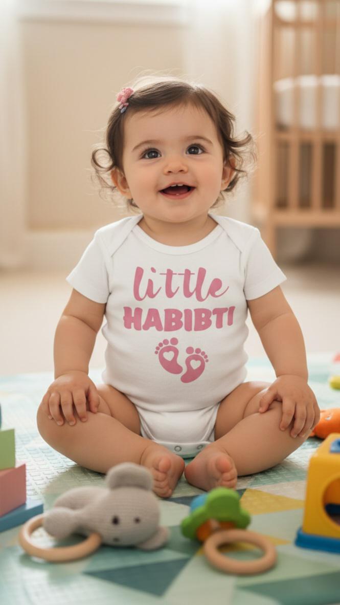 Little Habibi & Habibti Bodysuit